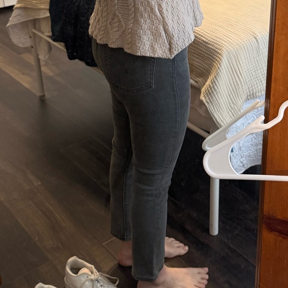 Levi's Straight Leg Jeans in Faded Gray - Picture 2 of 14